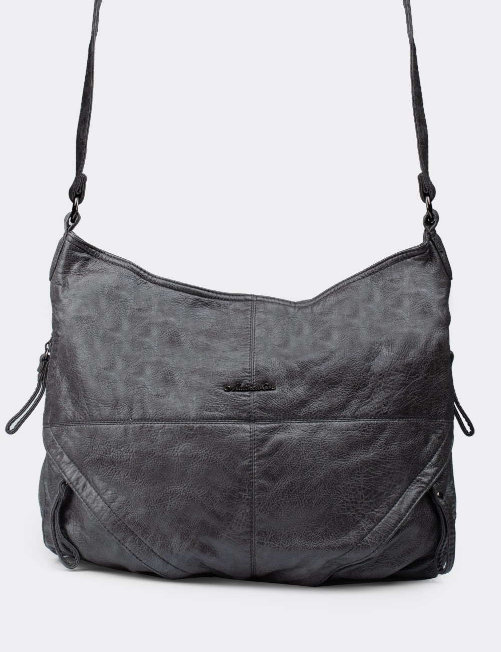 Gray Vintage Shoulder Bag - M0960ZGRIY01