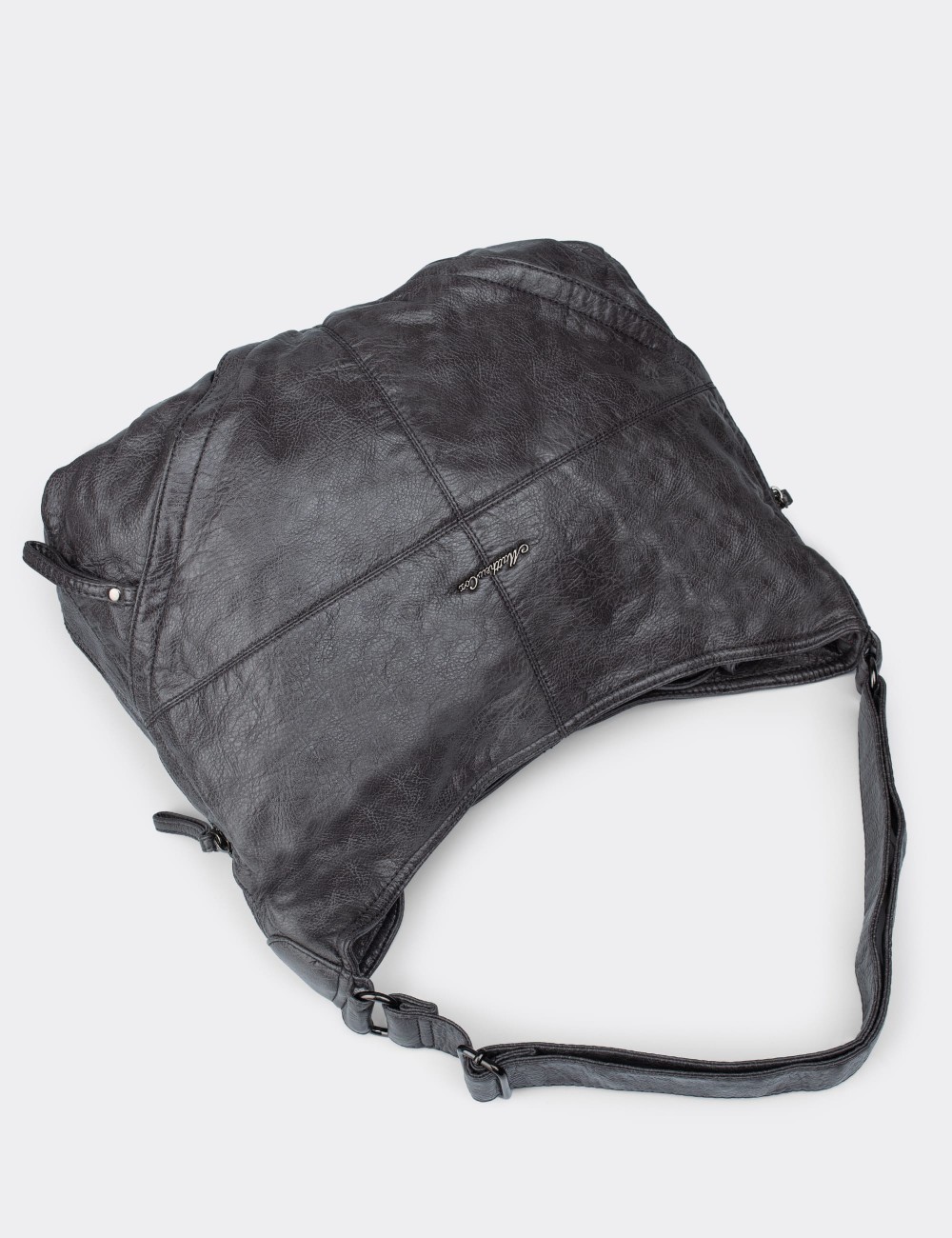 Gray Vintage Shoulder Bag - M0960ZGRIY01