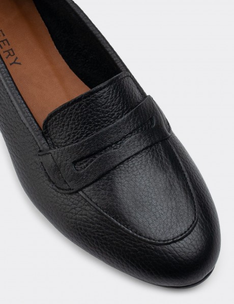 red patent leather loafers