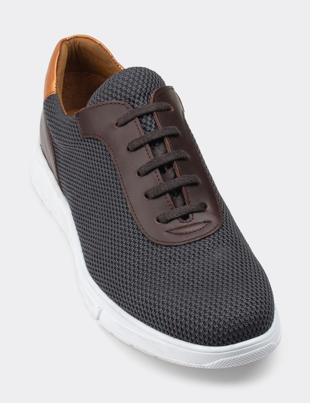 Gray Men's Sneakers - 01879MFUMC01