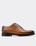 Tan Leather Classic Shoes