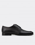 Black Leather Classic Shoes