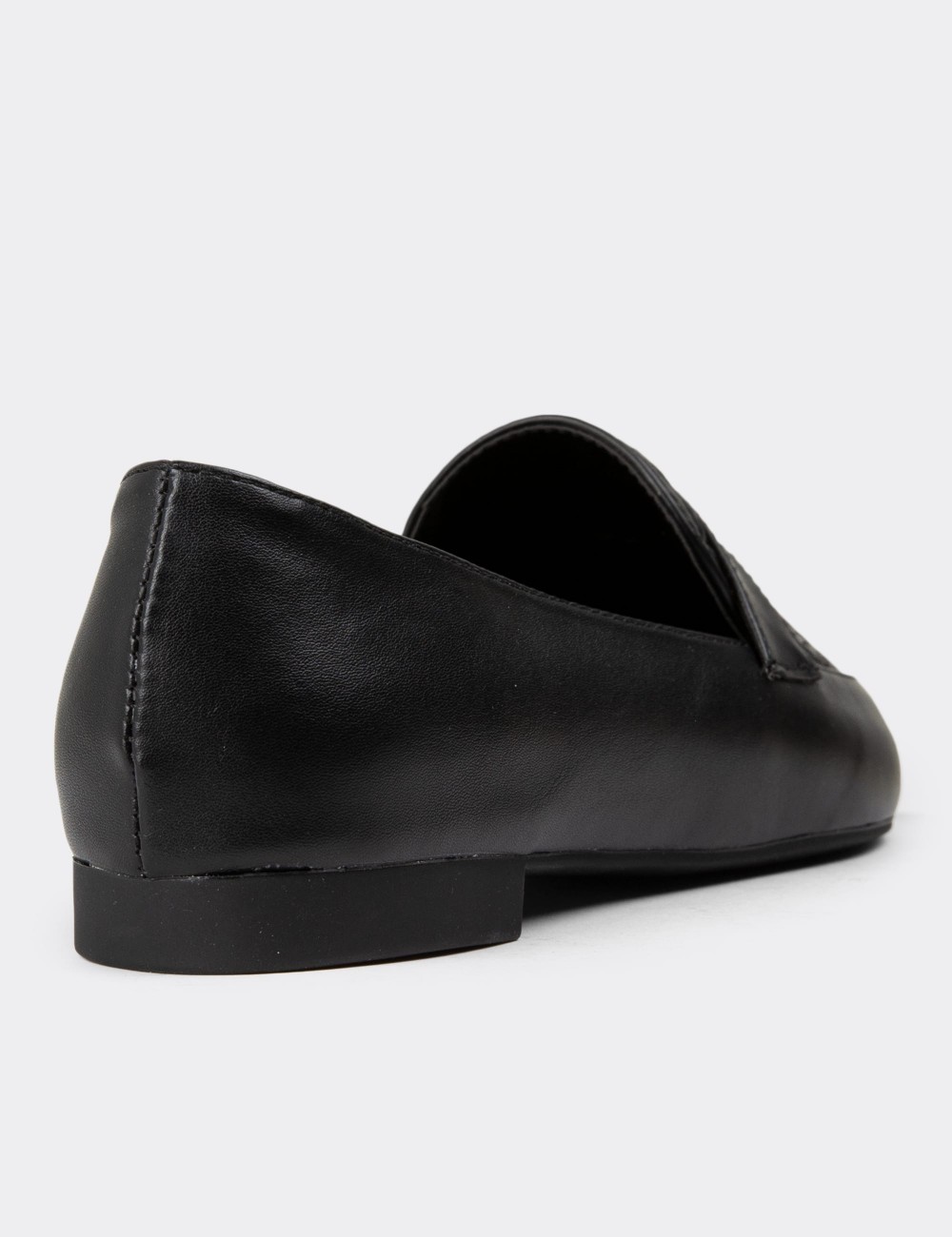 Black Loafers - 38602ZSYHC01