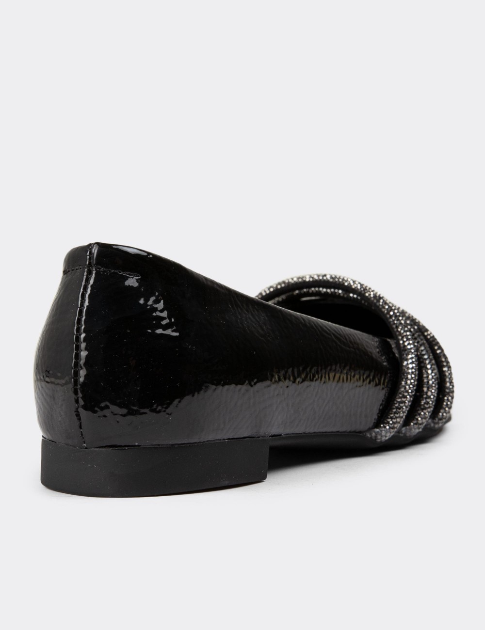 Black Patent Loafers - 38601ZSYHC01