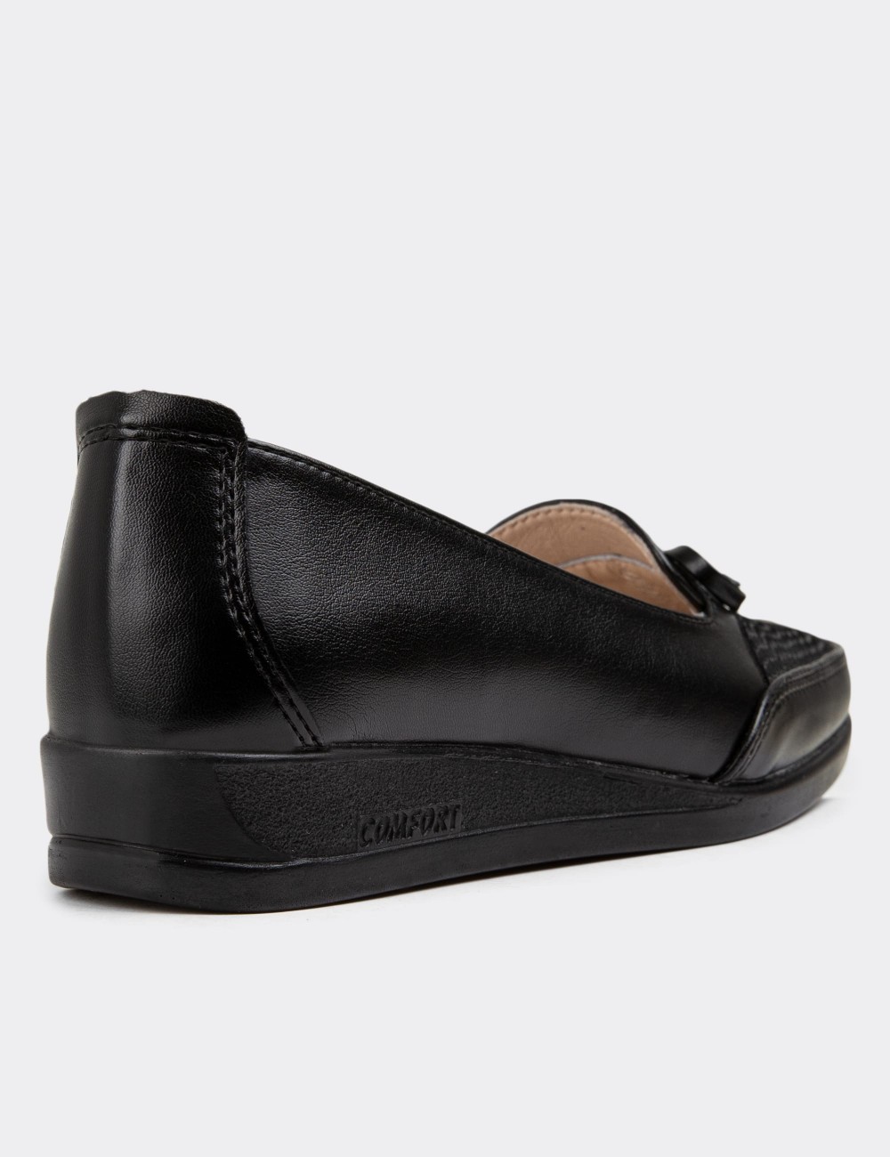 Black Loafers - K0148ZSYHC01