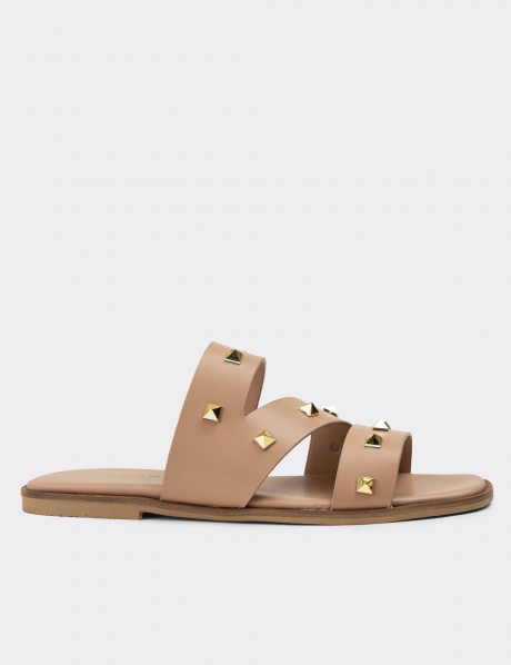 Beige Sandals