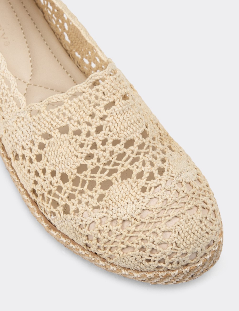 Beige Espadrilles - 38650ZBEJC01