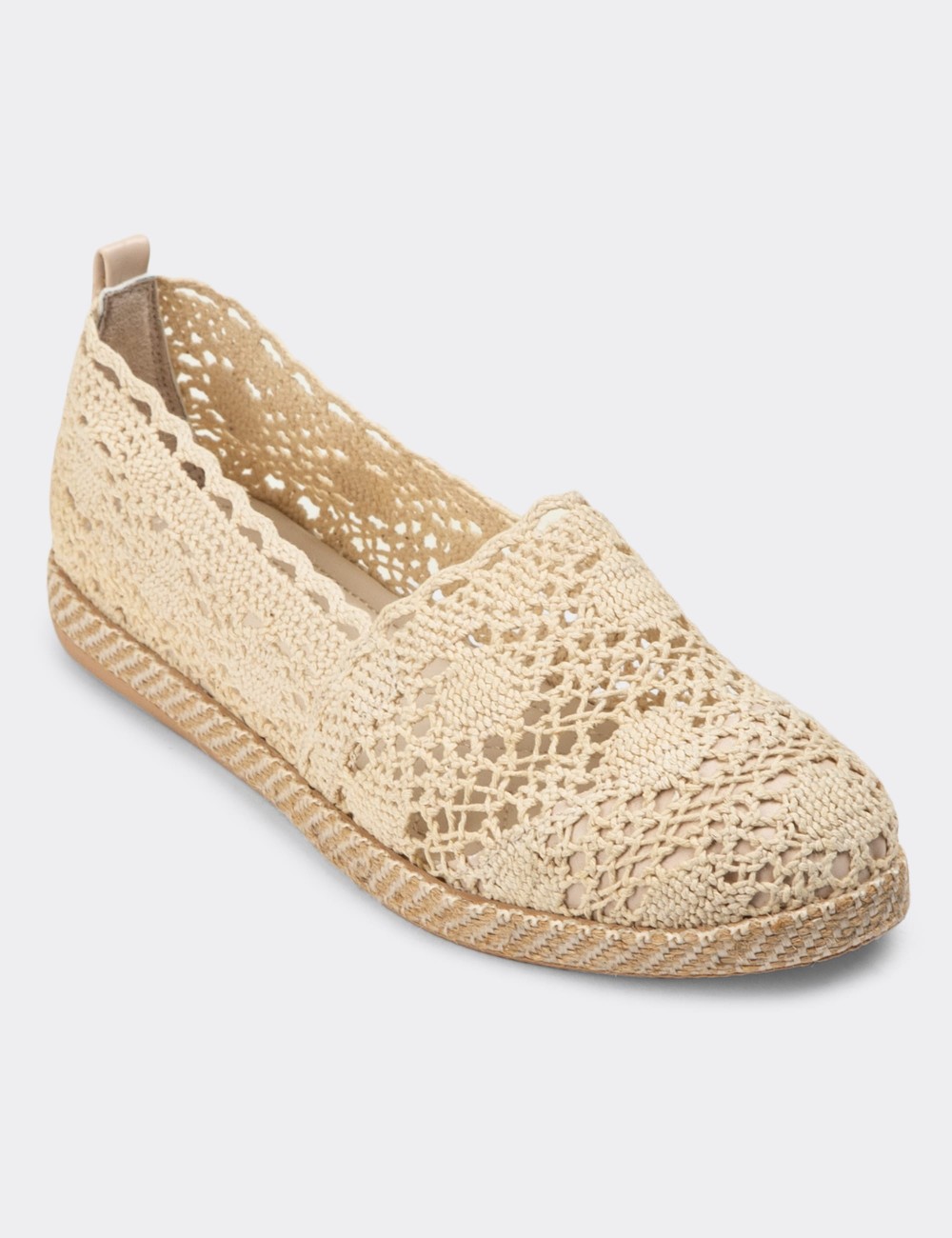 Beige Espadrilles - 38650ZBEJC01
