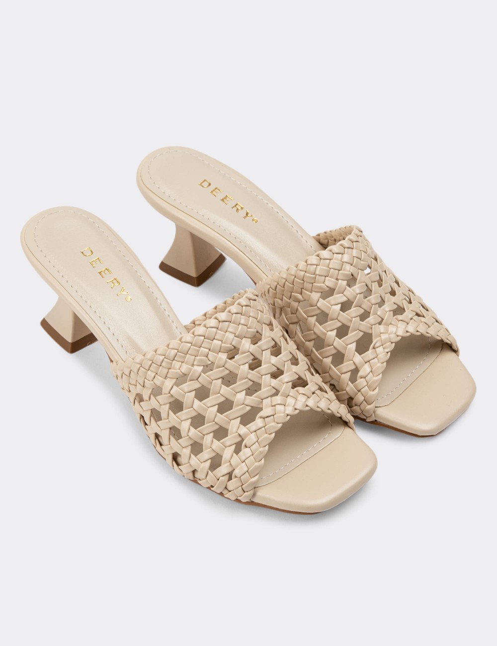Beige Sandals - K0910ZBEJM01