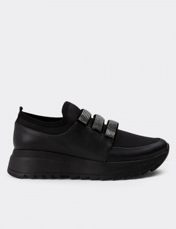 Black Sneakers - K0163ZSYHP01