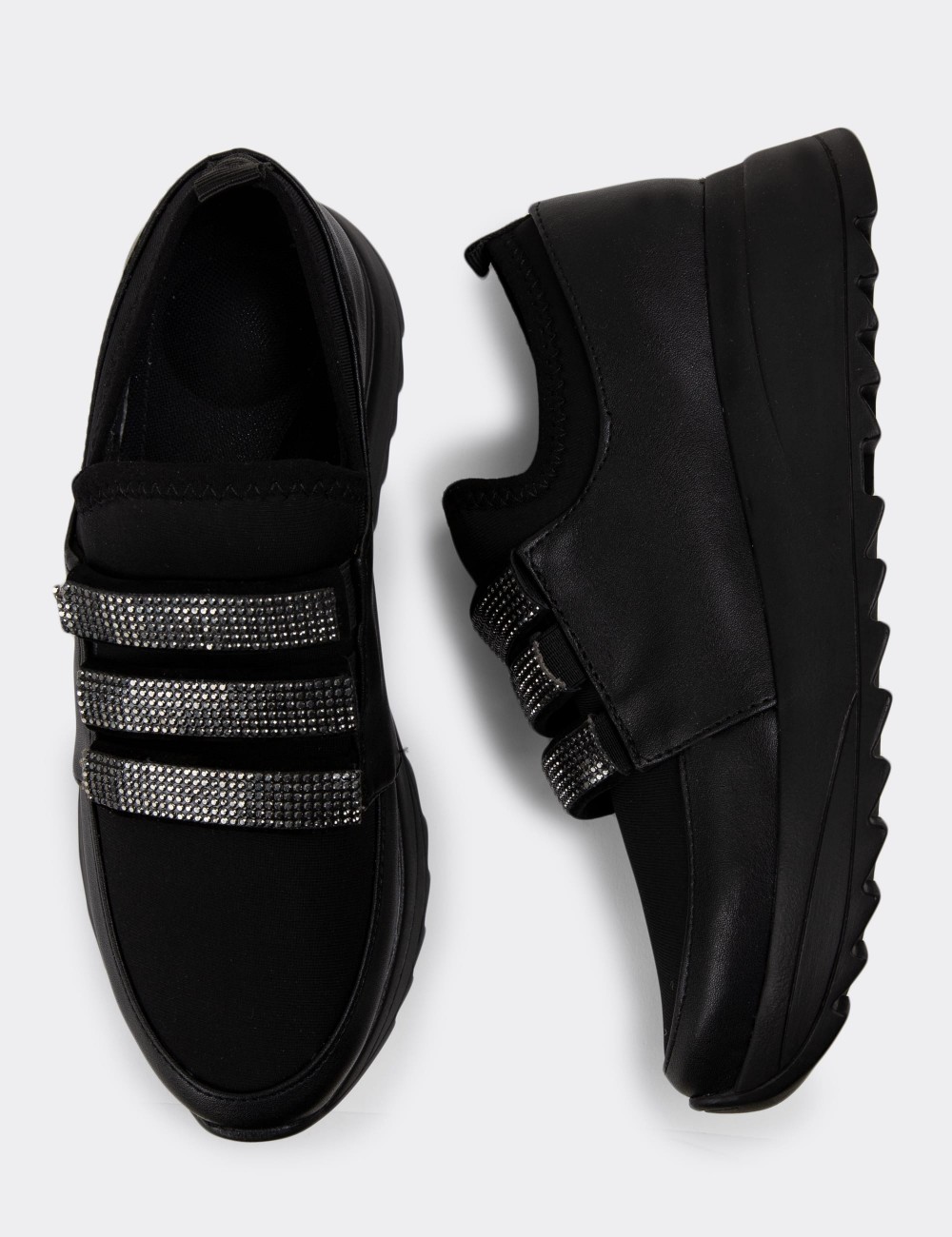 Black Sneakers - K0163ZSYHP01