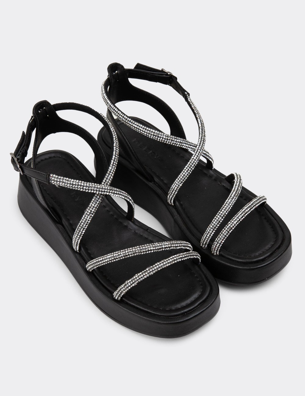 Black Sandals - N1001ZSYHP01