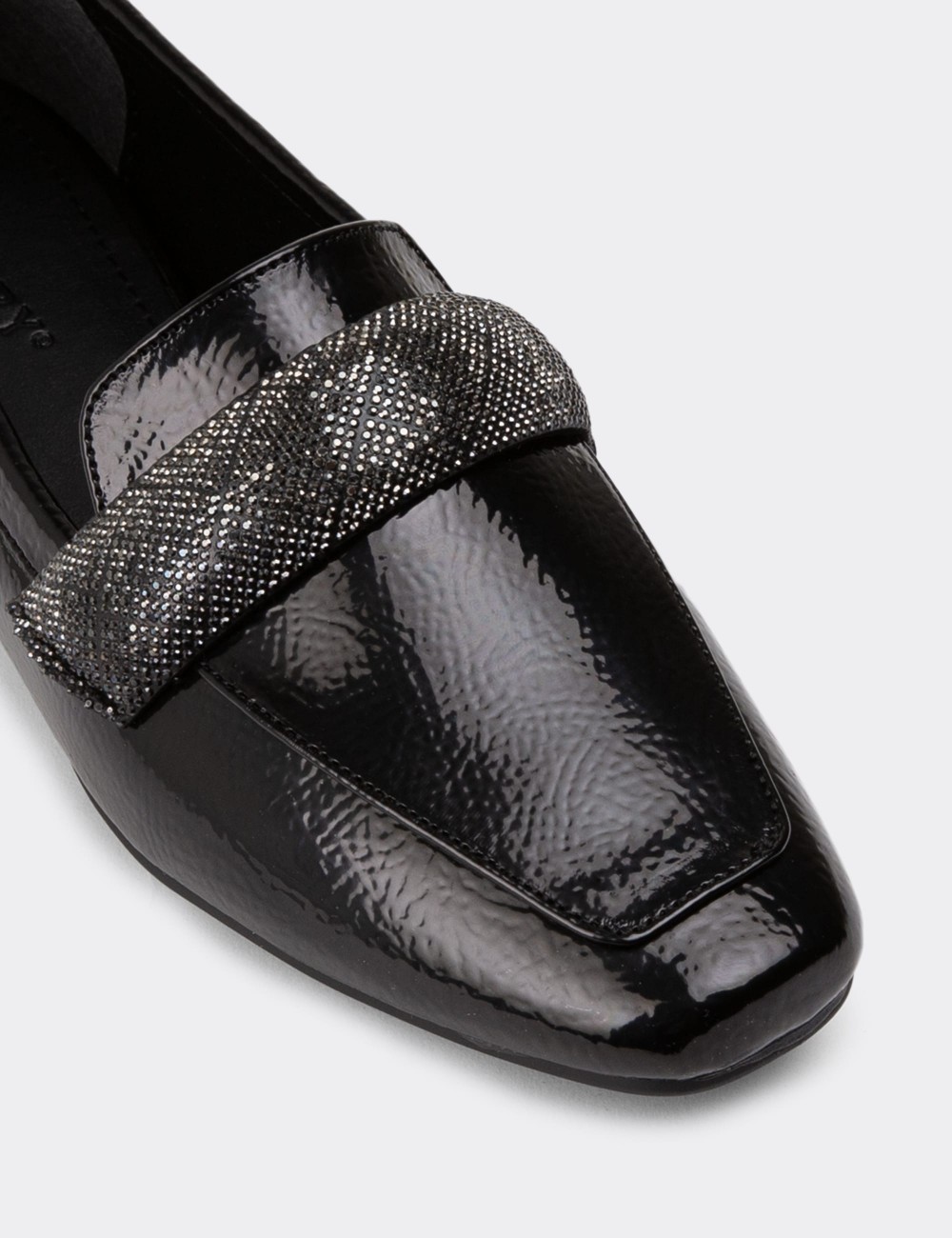 Black Patent Loafers - K1112ZSYHC01