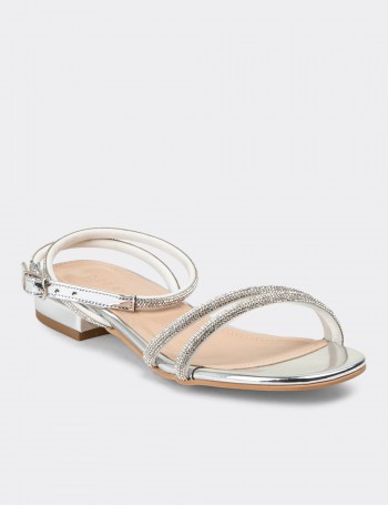 Silver Sandals - N1990ZGMSC01