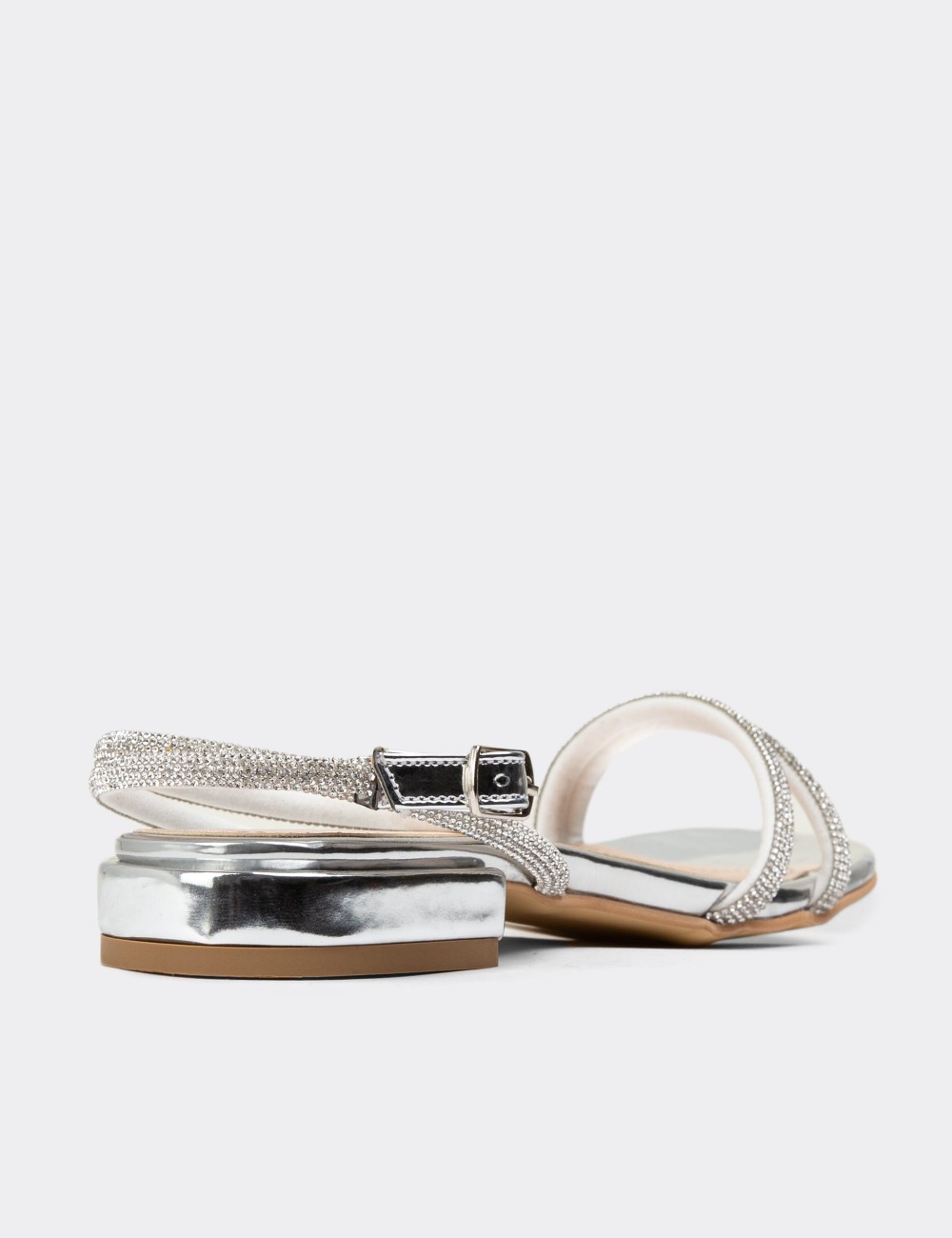 Silver Sandals - N1990ZGMSC01