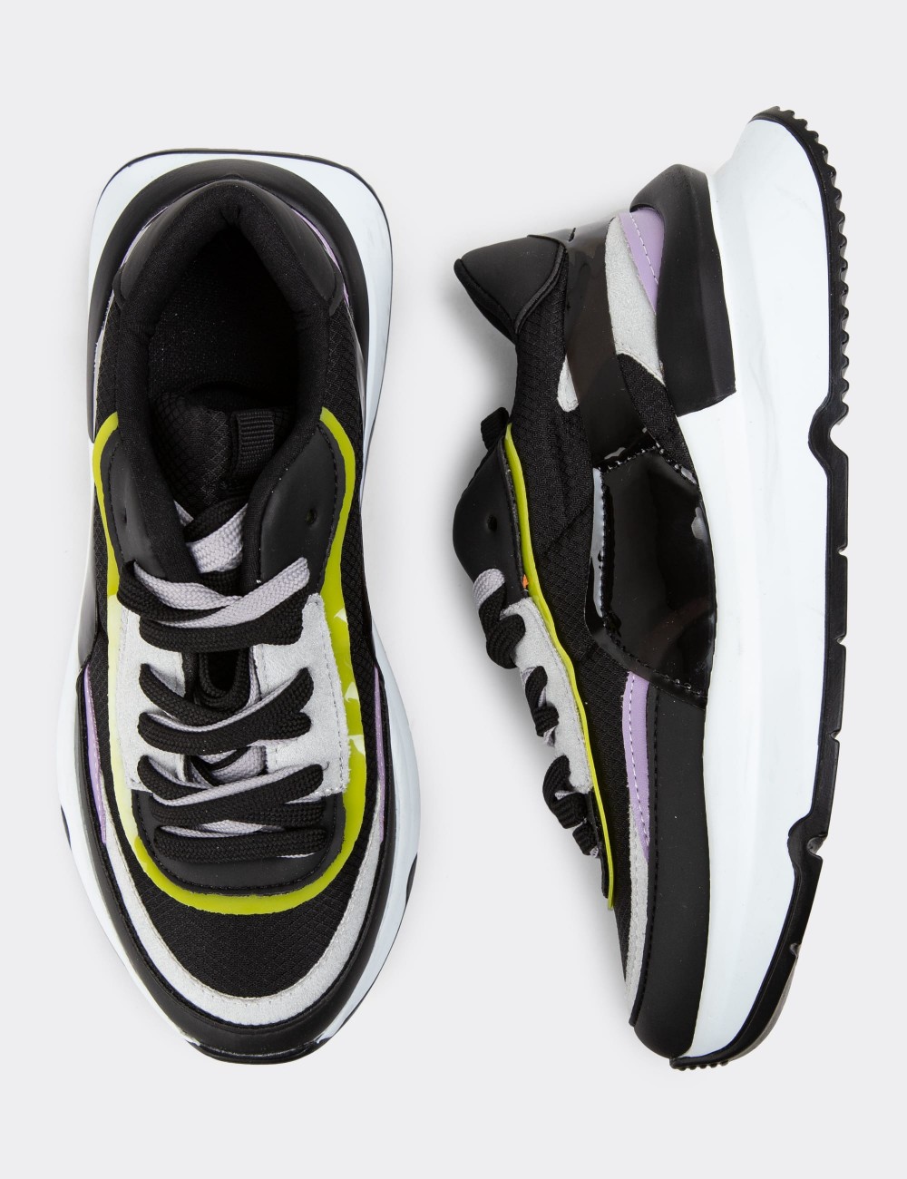 Black Sneakers - SP160ZSYHC01