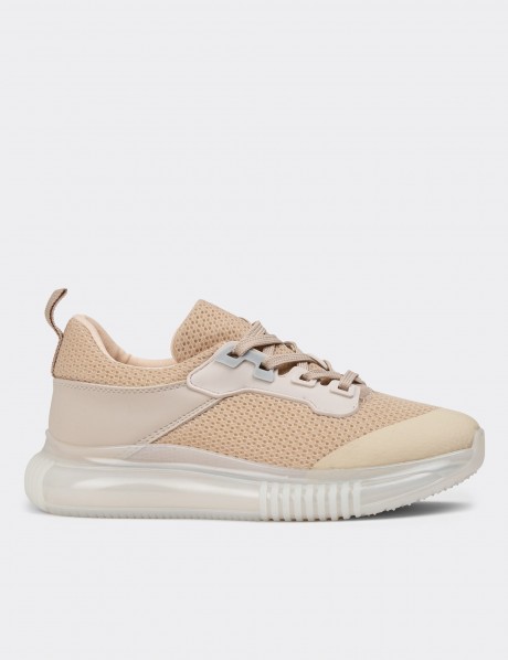 Beige Sneakers