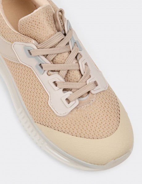 Beige Sneakers