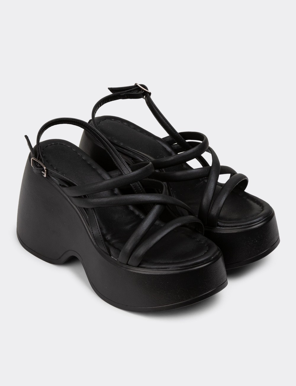 Black Sandals - DLG04ZSYHC01