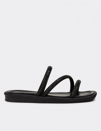 Black Sandals - K7514ZSYHC01