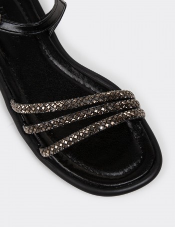 Black Sandals - K7512ZSYHC01