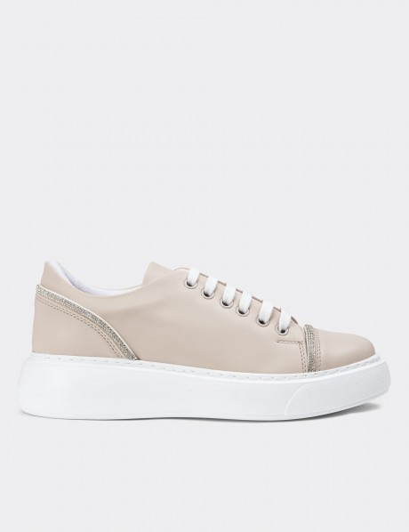 Beige Sneakers