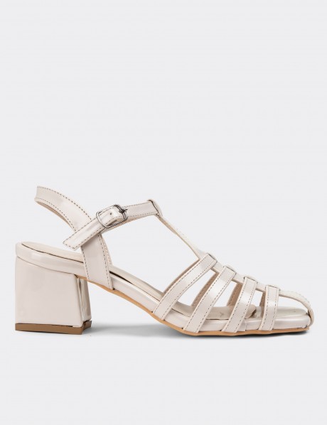 Beige Sandals