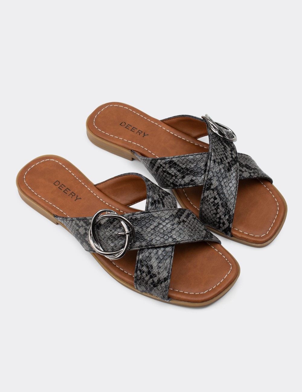 Gray Sandals - E2136ZGRIC01