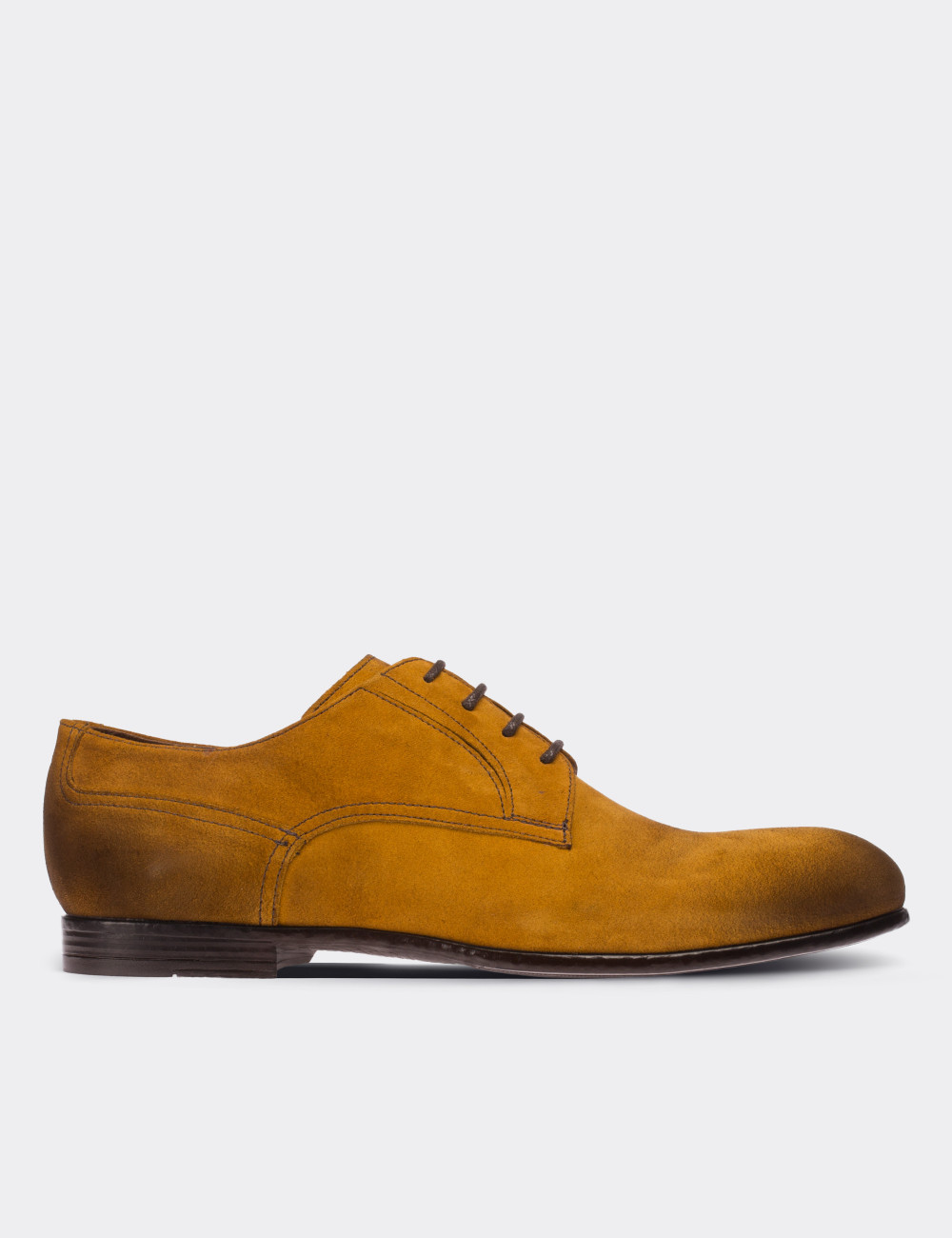 yellow suede shoes
