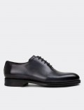 Anthracite Leather Classic Shoes