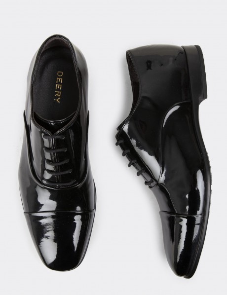 Black Patent Classic Shoes