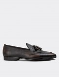 Brown Leather Loafers