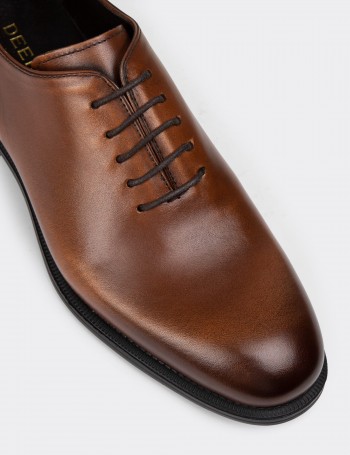 Copper Leather Classic Shoes - 01830MBKRC01