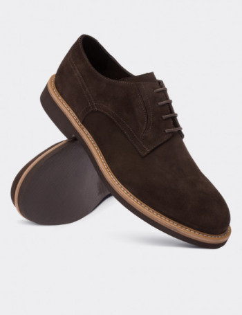 Reference Men's Tahoe Suede Lace up Shoes Brown