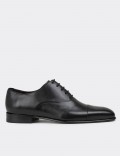 Black Leather Classic Shoes