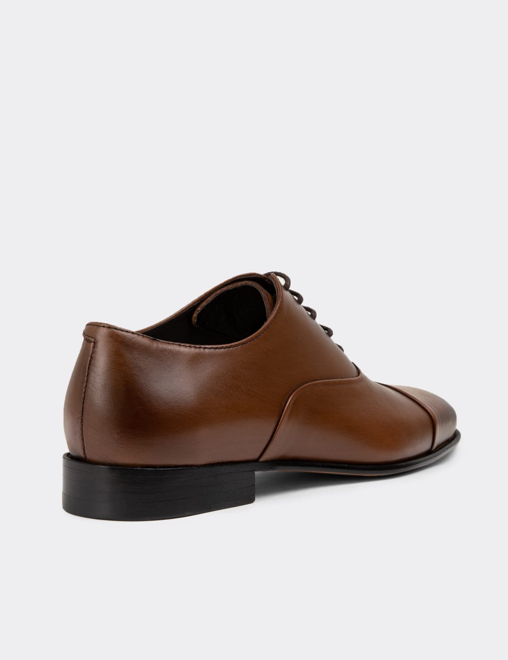 Tan Leather Classic Shoes - 01986MTBAK01