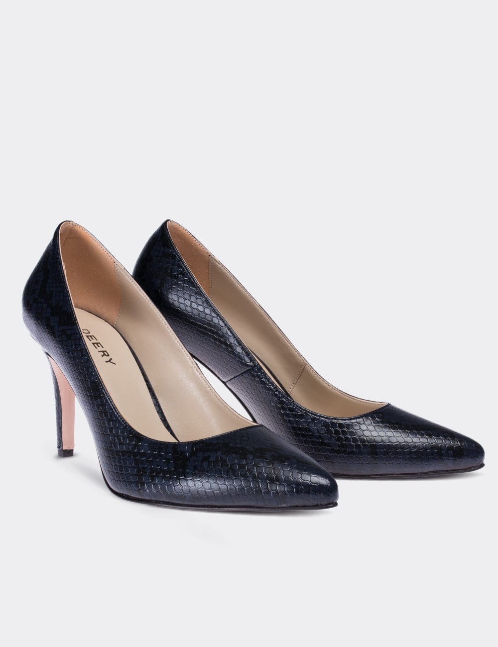 Navy Piton Stiletto - 02029ZLCVM04