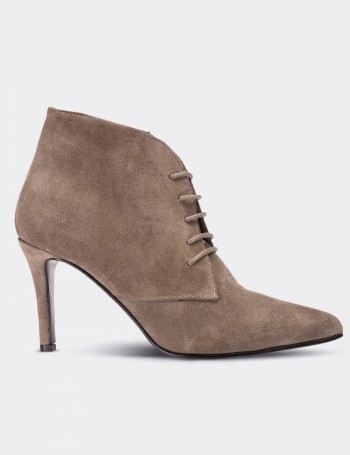 Mink Suede Calfskin  Boots - 02038ZVZNN01