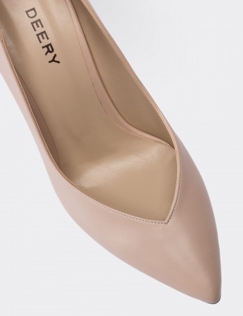 Beige Stiletto - 02048ZBEJM01