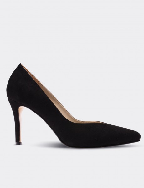 Black High Heeled Stiletto