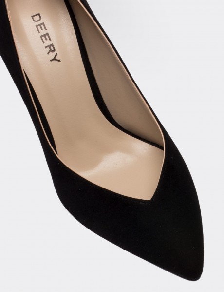 Black High Heeled Stiletto