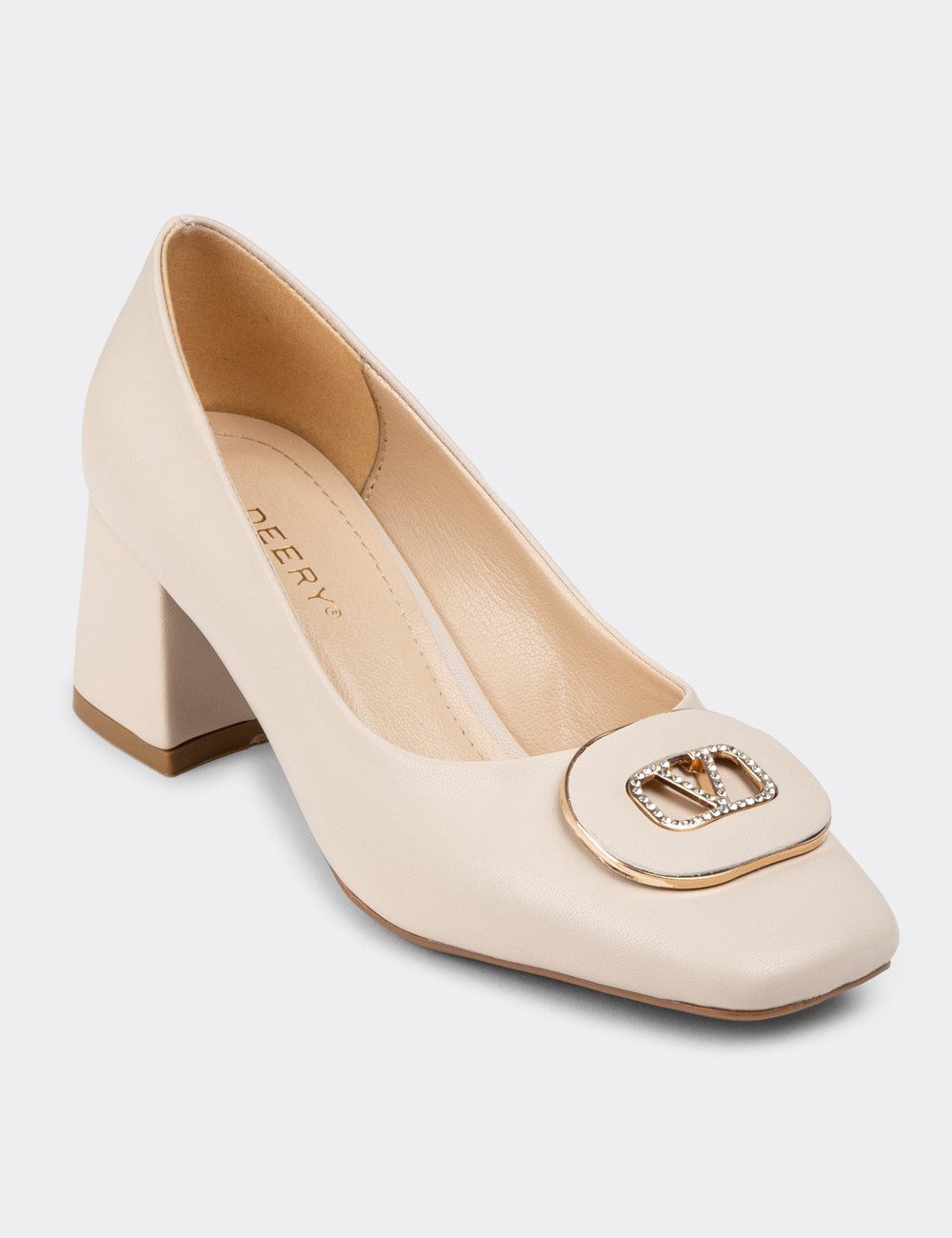 Beige Pumps - 24109ZBEJC01