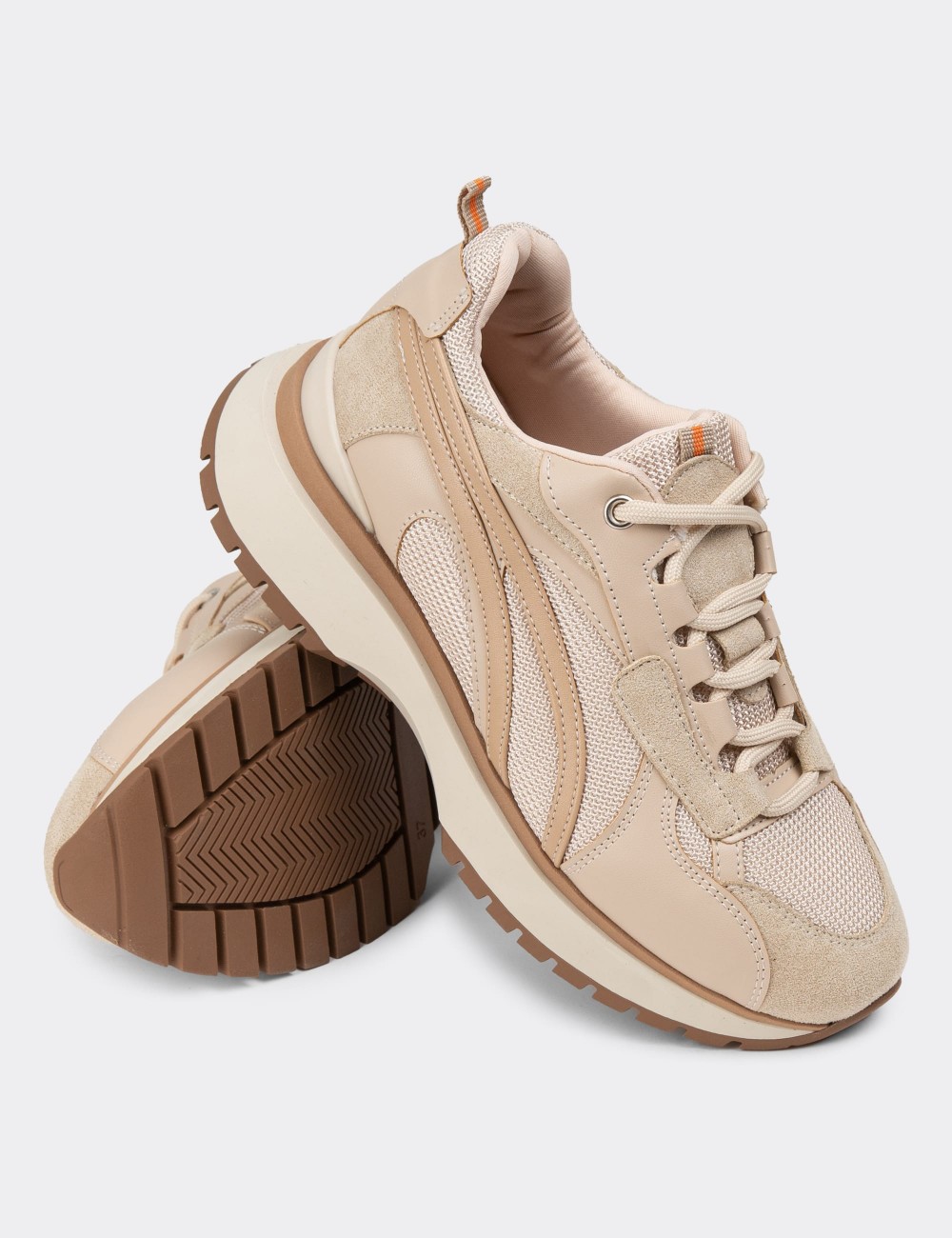 Sandstone Sneakers - 55118ZVZNC01