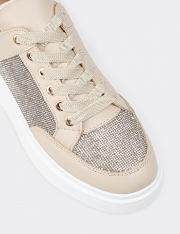 Beige Sneakers - K0054ZBEJP01