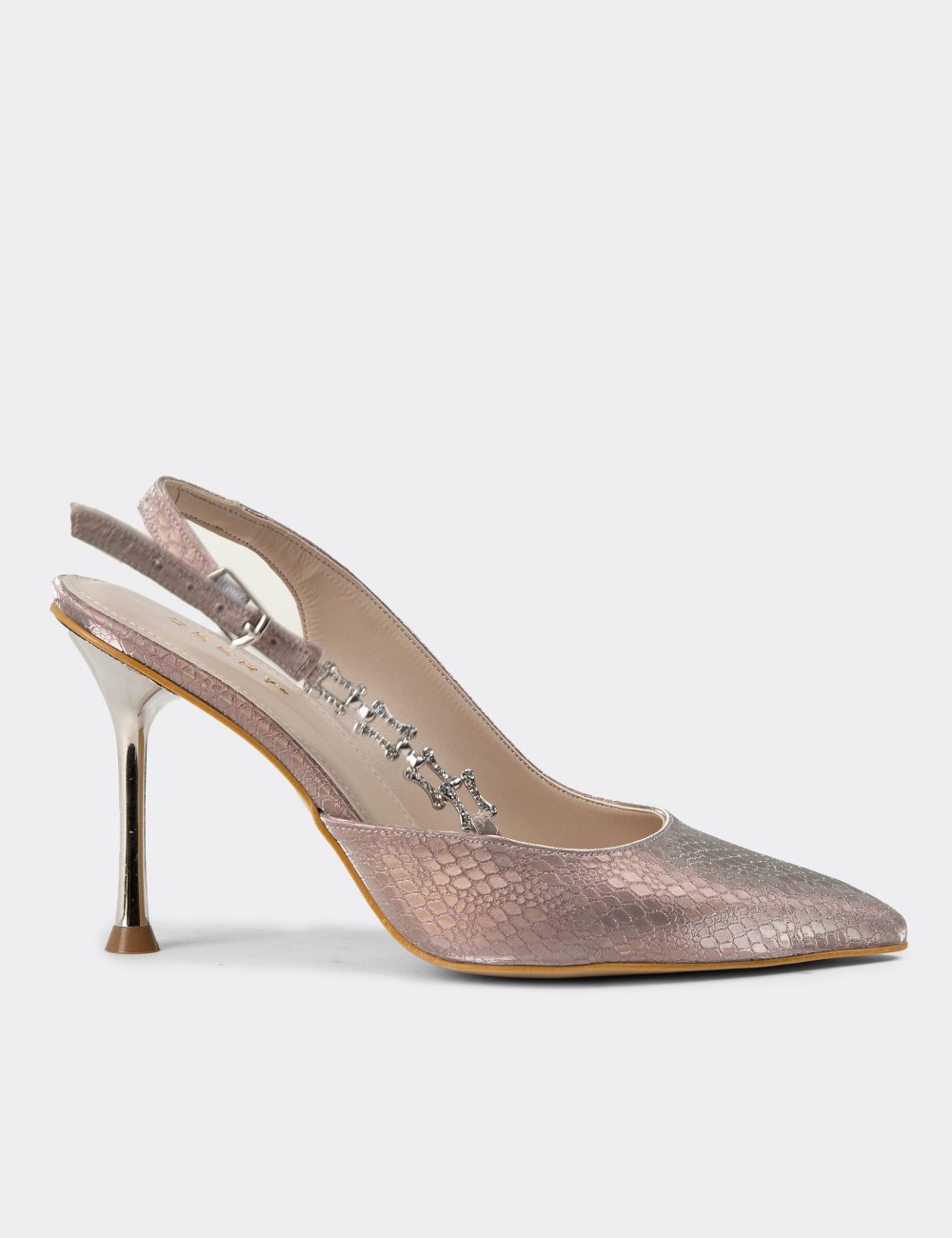 Gold Pumps - K0099ZROSM01