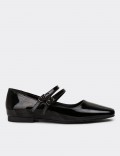 Black Patent Leather Loafers