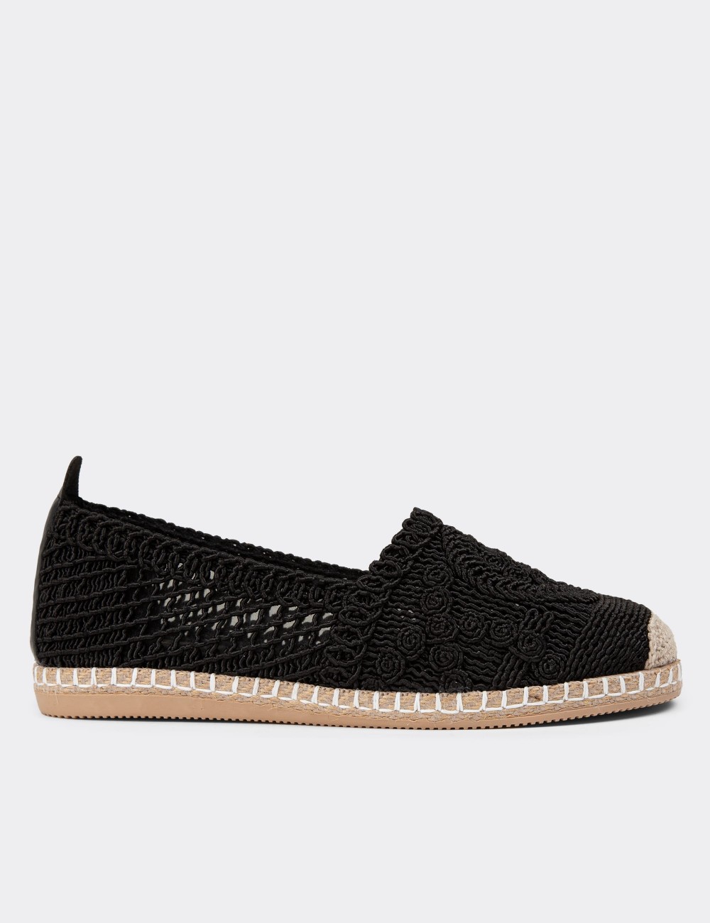 Black Espadrilles - K0218ZSYHC01