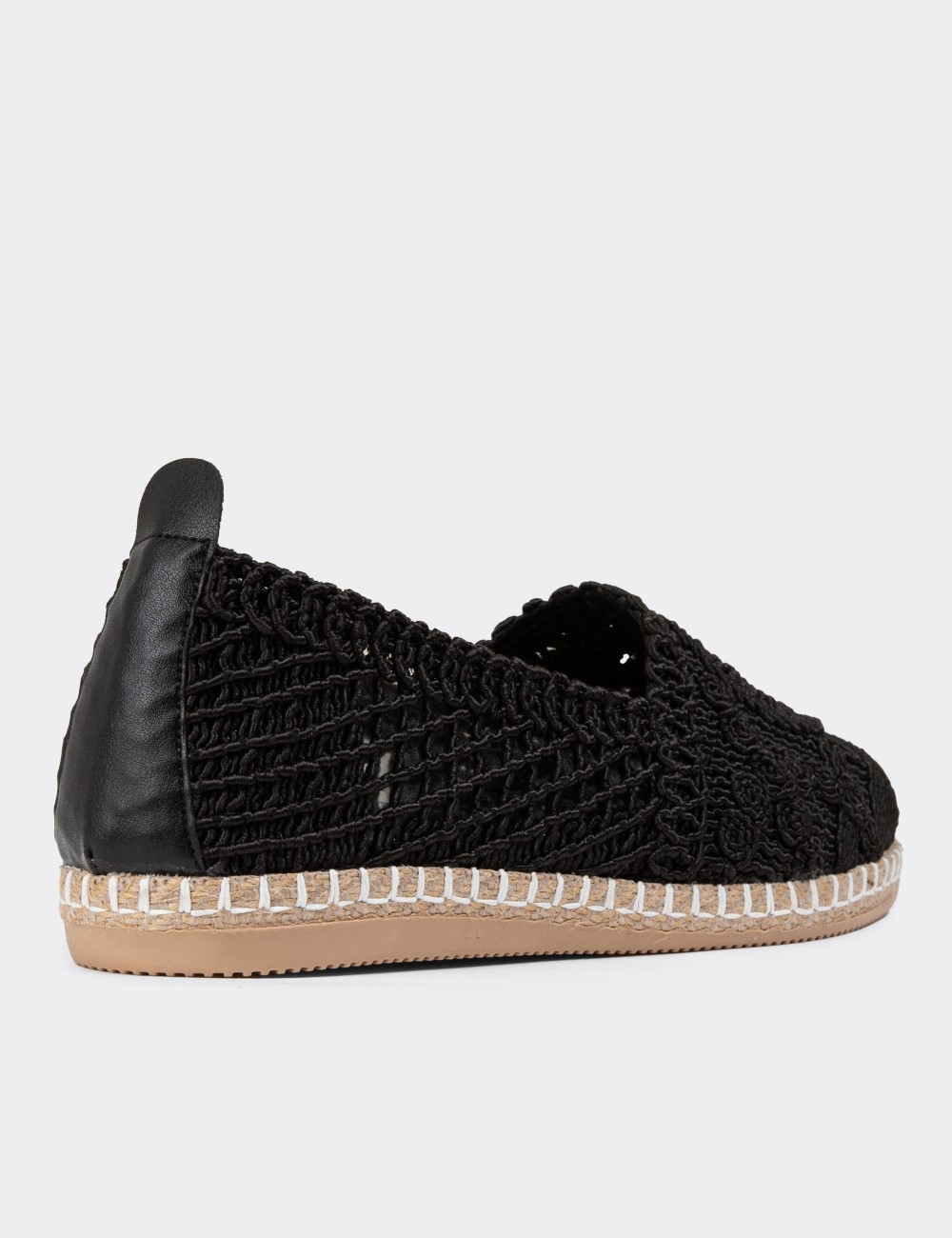 Black Espadrilles - K0218ZSYHC01