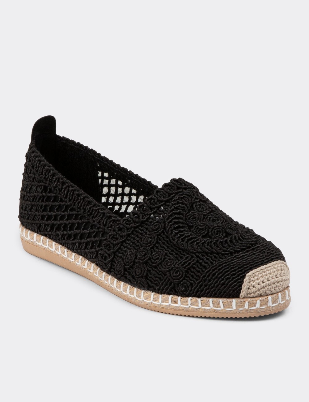 Black Espadrilles - K0218ZSYHC01