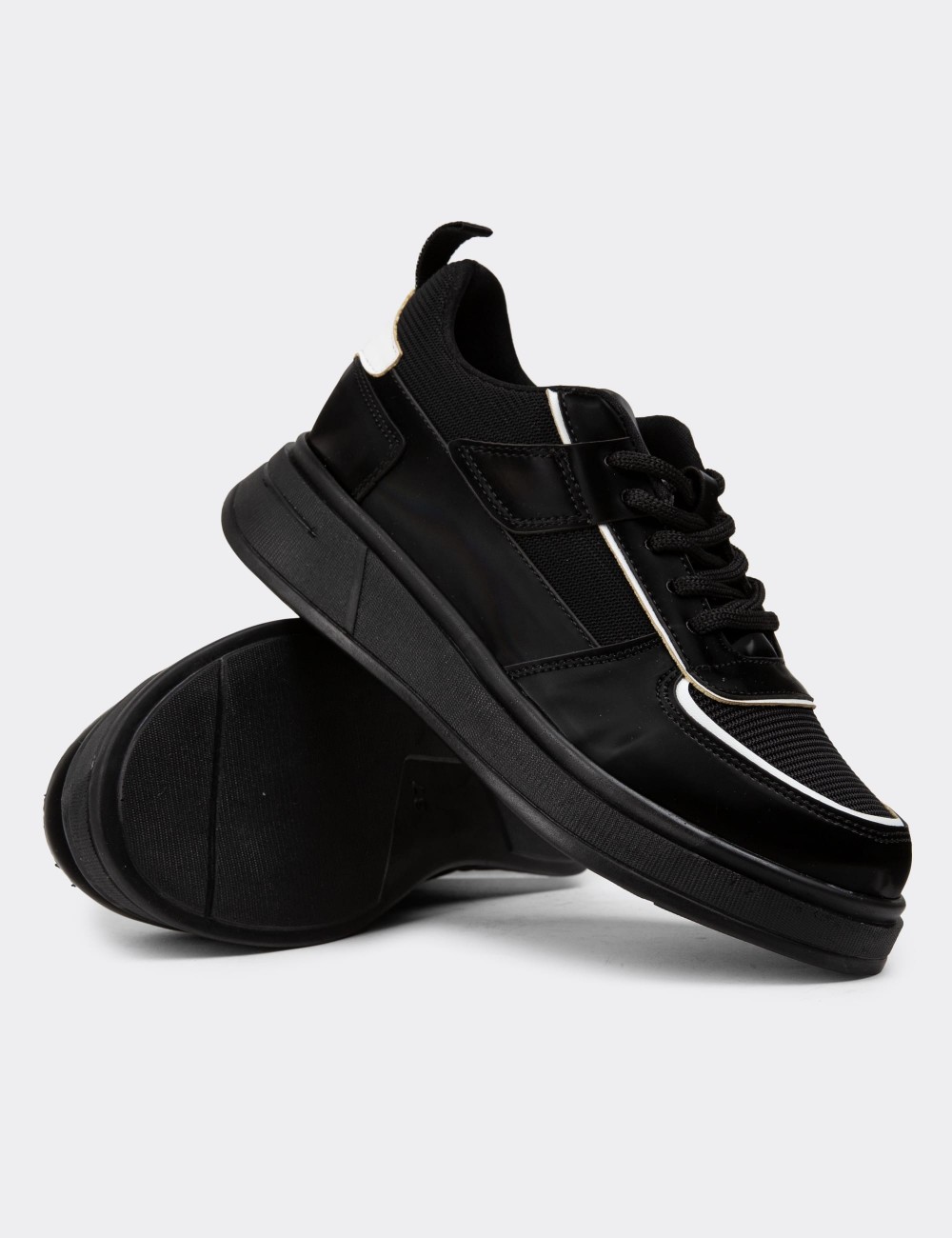 Black Sneakers - K0339ZSYHC01